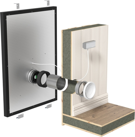 Montáž panelu SolarVenti